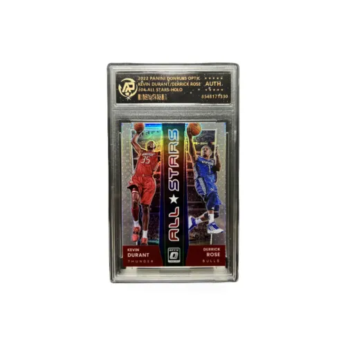 Панини Derrick Rose Цвет KD Игрок Карточки Двойной THROW All Star Период ФОТО Многоцветный Голографическая карта Сертифицированные карточки 1 шт
