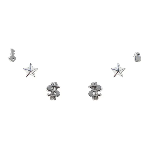 Asia Star Пластик Серьги-гвоздики Женские