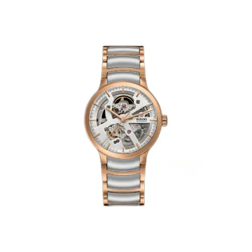 RADO Автоматический Механический Часы Мужские Crystal Collection 38 мм Skeleton