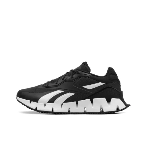 Reebok Zig Dynamica 4 Low Топ Беговые кроссовки Мужской Черный белый