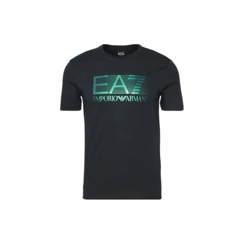 EMPORIO ARMANI EA7 SS22 Рубашка Мужская Черная