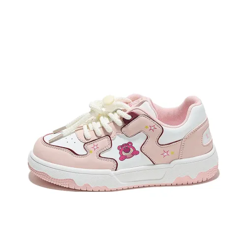 Disney Strawberry Bear Series Низкий Топ Детские Скейтбординги Подростки