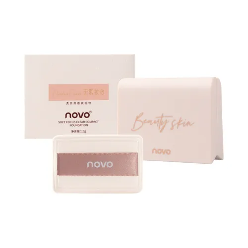 NOVO Soft Focus Прозрачный Розовый Oil Control Водонепроницаемый Макияж Осветляющий Тон Кожи 10г