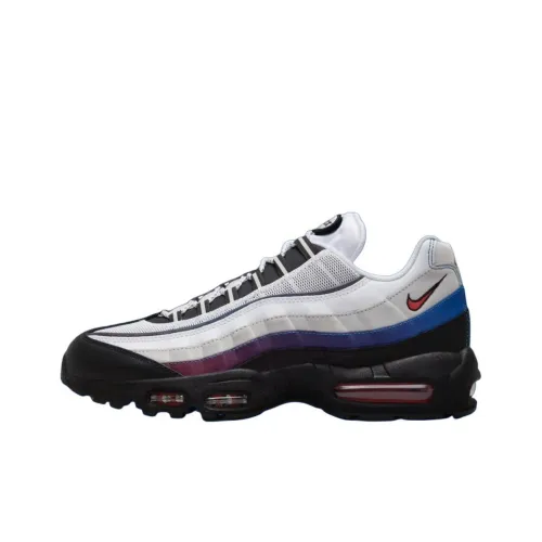 Nike Air Max 95 Low Топ Повседневная обувь Унисекс Белый