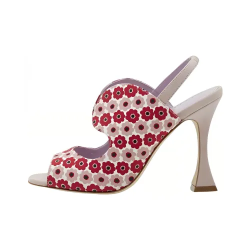 MANOLO BLAHNIK One Ремешок Сандалии Женские Розовый Коричневый