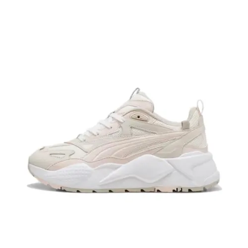 PUMA RS X Low Топ Повседневная обувь Женская Экрю