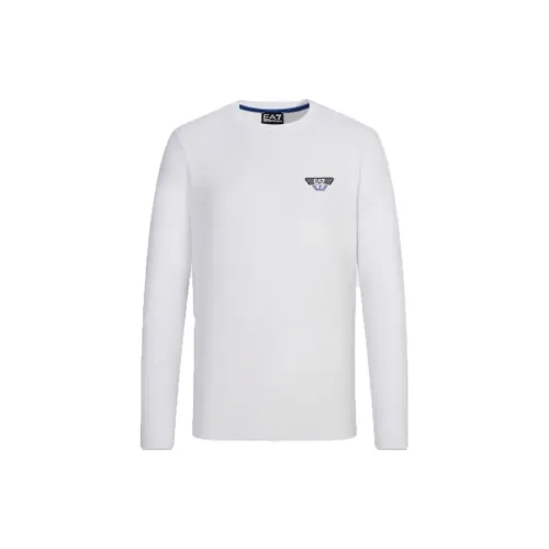 EMPORIO ARMANI EA7 SS22 T Рубашка Мужская Белая