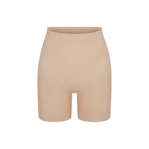 SKIMS Бесшовный Sculpt MID Бедро Короткий Трусы Женские Слюдяной Слюдяной Цвет