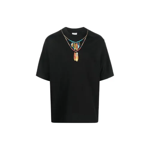 Marcelo Burlon Мужские черные T-рубашки