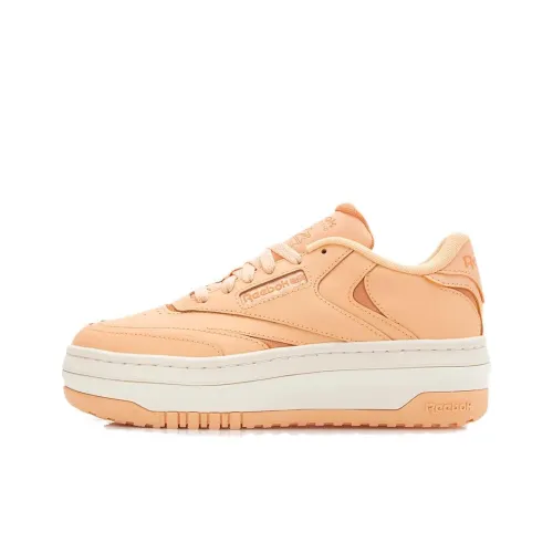 Reebok Club C Series Low Топ Скейтборд Кроссовки Женские Бежевые