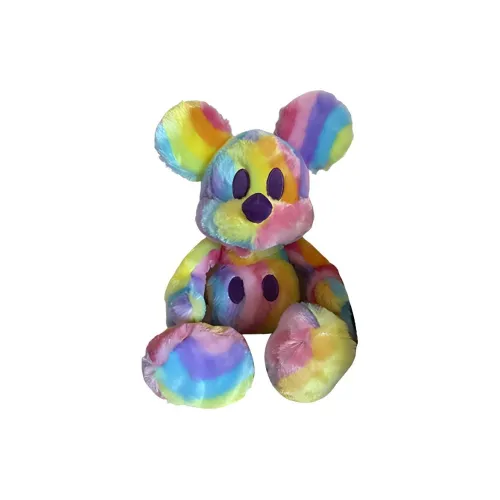 Disney Радужный Микки Маус Куклы Плюшевая Кукла 40 см Высота