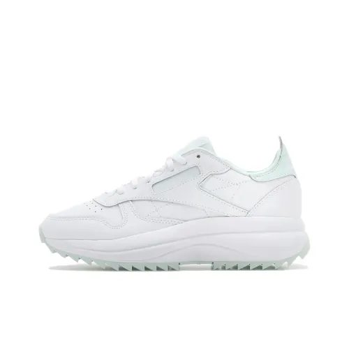 Reebok Classic Leather Low Топ Повседневная обувь Унисекс Белый Синий