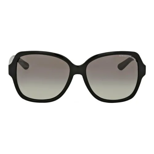 ARMANI EXCHANGEAE Пластик Бабочка Солнцезащитные очки Женские Черный