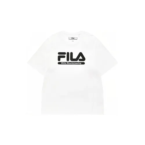 FILA FUSION WM White Mountain Белый Мужской T-Рубашки