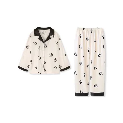 WANANNI Пижамный комплект Женский Белый