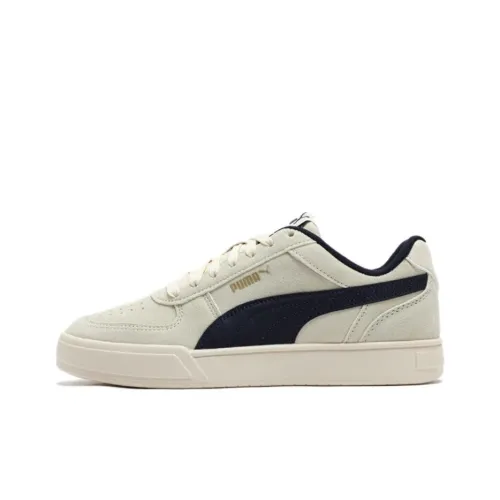 PUMA Caven Аbrasion Resistant Дышащие Низкие Кроссовки для Скейтбординга Унисекс Бежевые