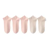 5 пар (Розовый 3 + Молочный кофейный 2)