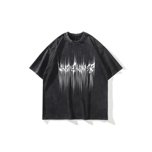 WHISTLEHUNTER Черная унисекс футболка