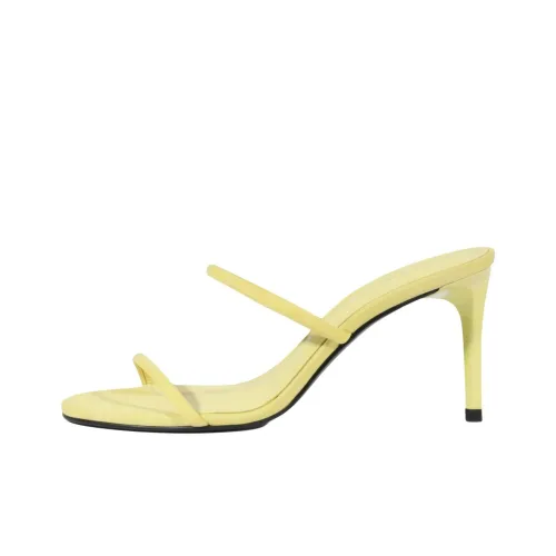 Schutz Слипоны 8,1cm Женские Желтые