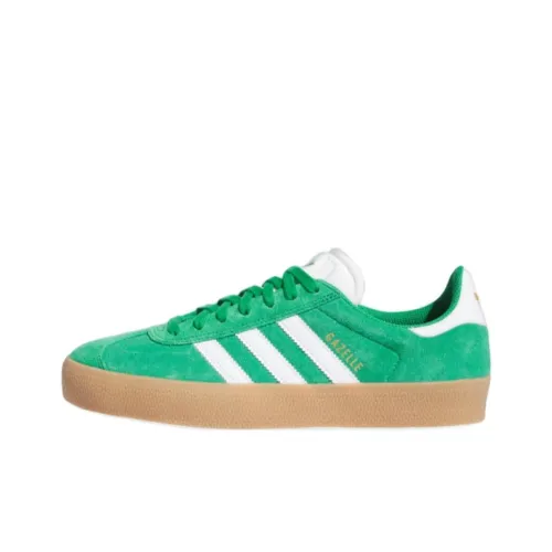 Adidas Originals Gazelle Low Топ Скейтборд Кроссовки Унисекс Зеленый