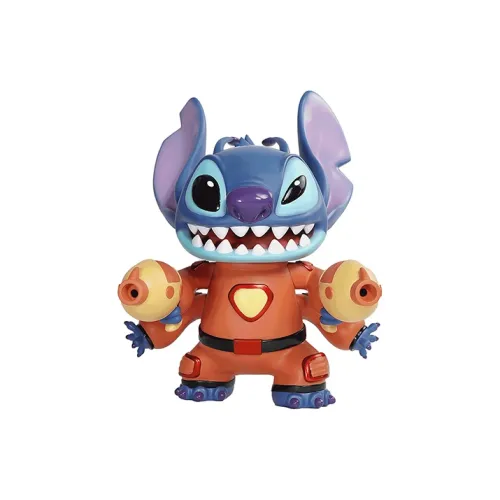 Disney Stitch Gundam Наклейка Модная игрушка Фигурка Декоративный стол Декор Фигурки 28 см