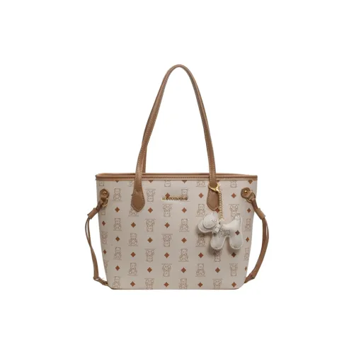 Gerlanx ПУ (полиуретан) Сумка через плечо Большая Женская Белый Розовый Коричневый Панда Цвет Черный