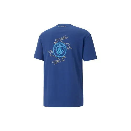 PUMA T-Shirt Manchester City Мужской Темно-синий