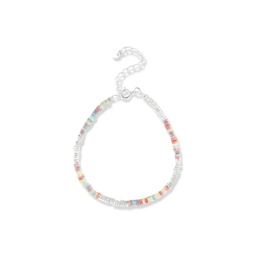 WANLIACC Сплав Многоцветный Серебряный Фрагмент Браслет Женский