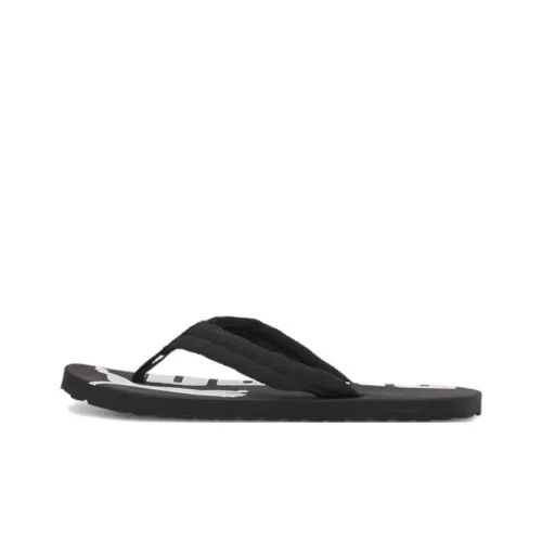 PUMA Epic Flip v2 Детские домашние тапочки Черные Подростки