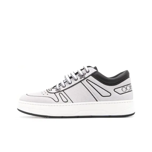 Jimmy Choo Hawaii Low Топ Скейтборд Кроссовки Женские Silver