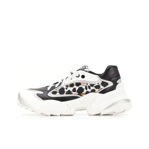 SERGIO ROSSI Амортизация Легкий Низкий Топ Беговые кроссовки Женские Белые