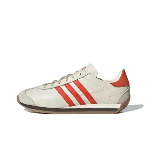 Adidas Originals COUNTRY OG Casual Low Top Ecru/Red Women's