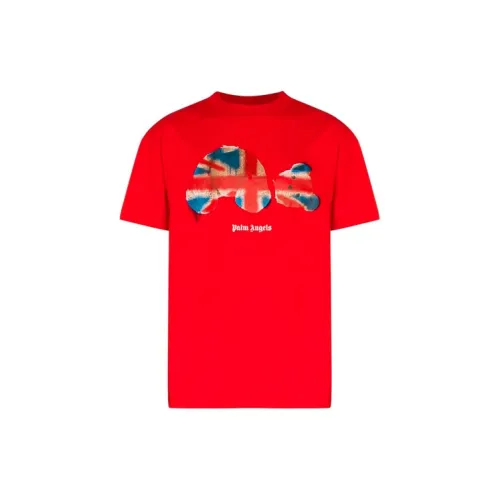 PALM ANGELS Red Мужская T-рубашка