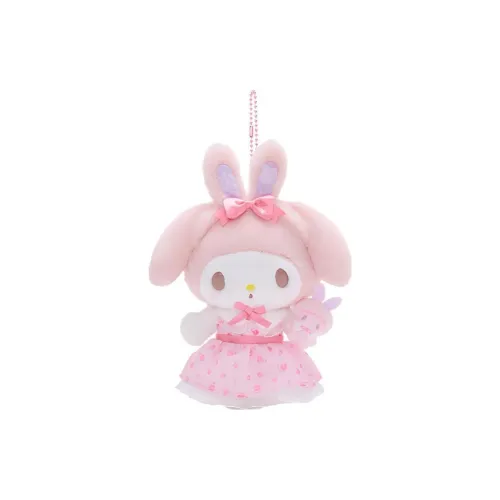 Sanrio Characters Пианино День рождения Коллекция Party Куклы Плюшевый Брелок Трубы Высокие