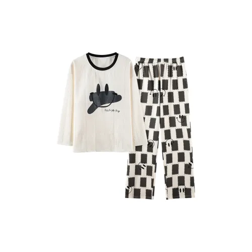 The Story Of The Flower Season Пижамный комплект женский цвет сливовый