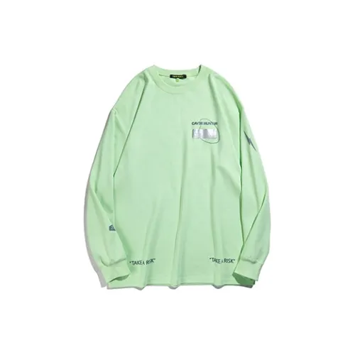 Caver Hunter Длинный рукав Т-рубашка Унисекс