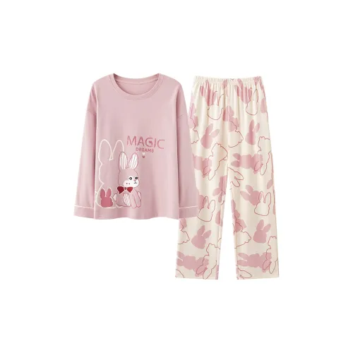 William Pajama Комплект Женский Розовый