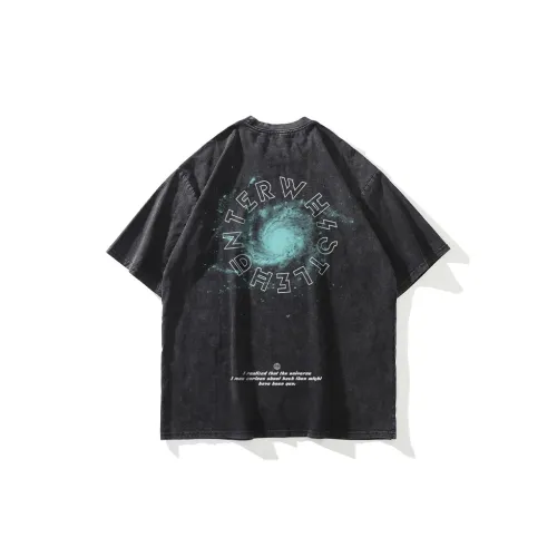 WHISTLEHUNTER Рубашка с длинным рукавом унисекс черная