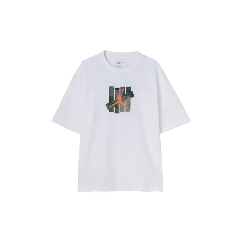 Джордан x UNDEFEATED T-Shirt Мужской Белый