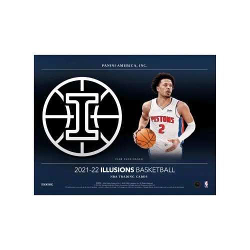 Панини NBA Баскетбольная карта 2021-22 Иллюзии Баскетбол Розничная упаковка Фантастический Розничные спортивные карты