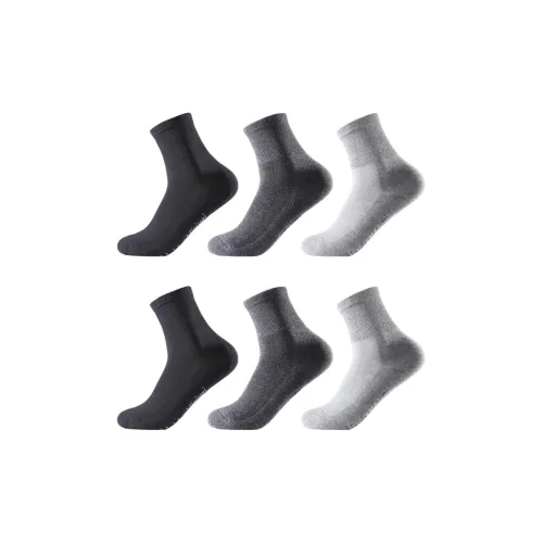 INVISIBLE 6 Pack Смешанные Цвет Мужские MID Носки до икры