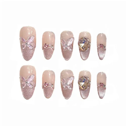 XIAMEIYU Искусственные ногти для женщин