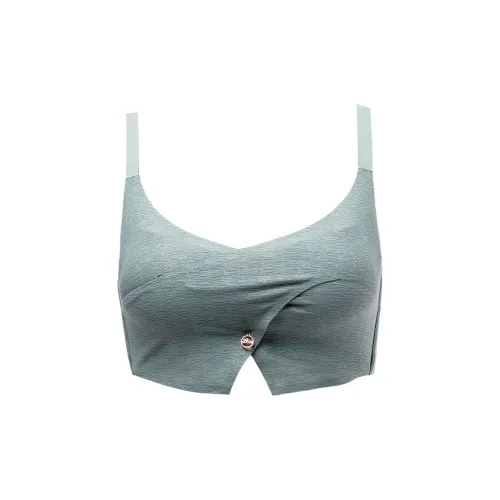 DUOQINGMAO Жадеит Зеленый Женские Бюстгальтеры