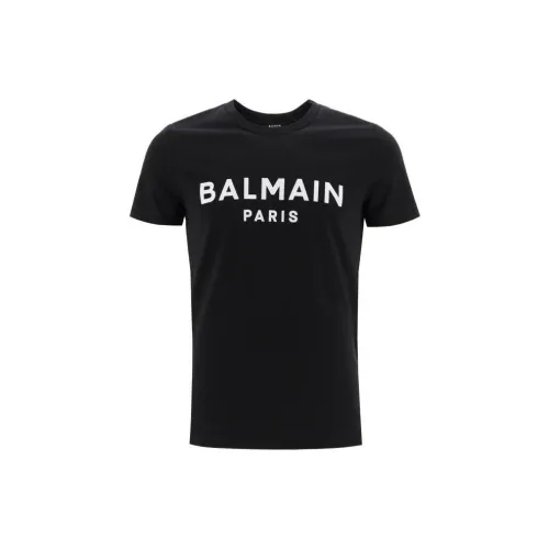 BALMAIN Мужские черные T-рубашки