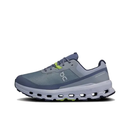 On Cloudvista 2 Slip-Resistant Abrasion-Resistant Low-Top Trail Running Shoes Women's Gray На Cloudvista 2 противоскользящие устойчивые к истиранию низкие кеды для бега по пересеченной местности женские серые