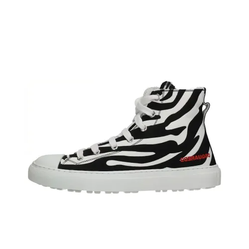 DSQUARED 2 Скейтборд Кроссовки Высокие Женские