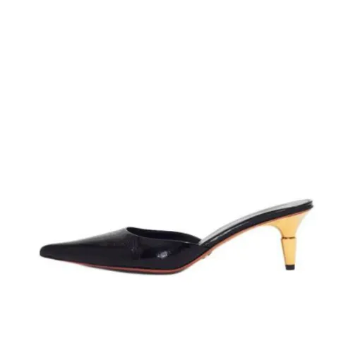 PROENZA SCHOULER Домашние тапочки 6 см Женские Черный