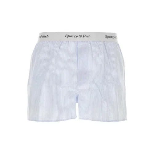 SPORTY RICH Боксер Мужской 1 Пачка Синий Белый