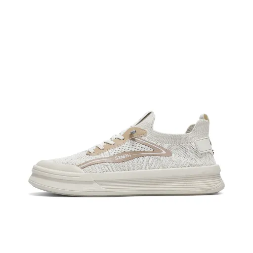 Binary Casual Low Top Beige Men's