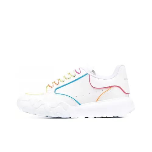 Alexander McQueen Court Low Top Спортивная повседневная обувь Женская Белая